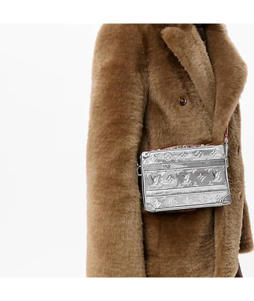 LOUIS VUITTON Серебряная сумка на плечо, фото 6