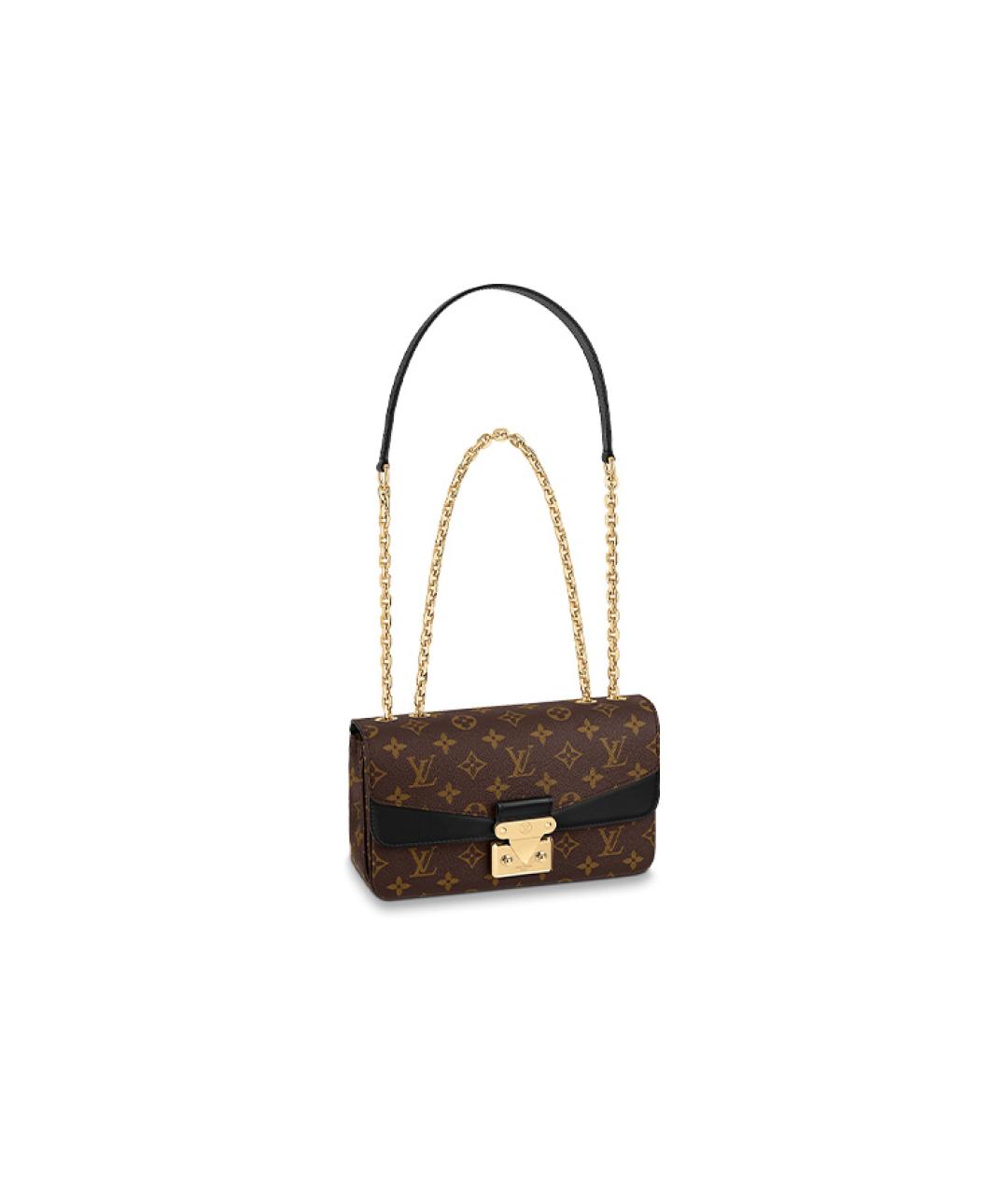 LOUIS VUITTON Коричневая сумка через плечо, фото 4