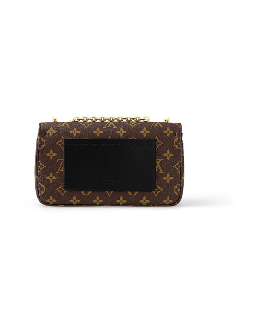 LOUIS VUITTON Коричневая сумка через плечо, фото 3