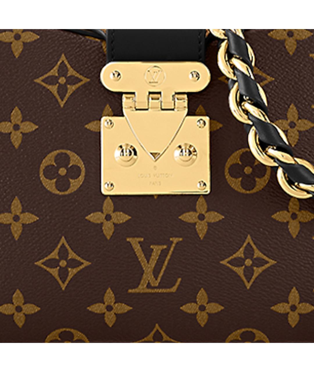 LOUIS VUITTON Коричневая сумка через плечо, фото 5