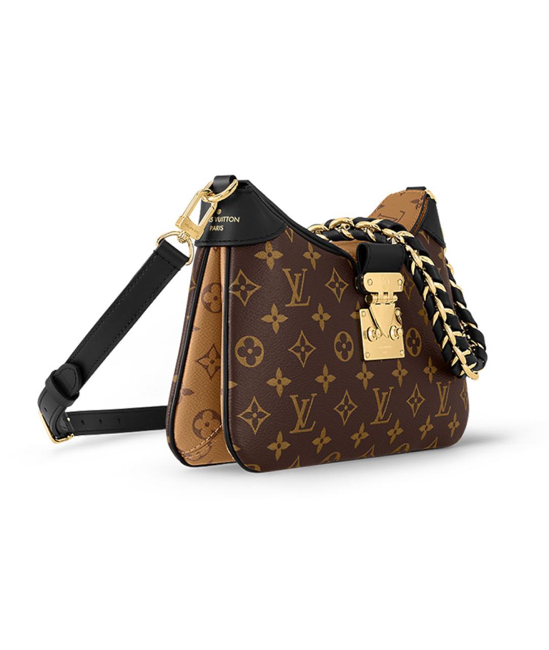 LOUIS VUITTON Коричневая сумка через плечо, фото 2