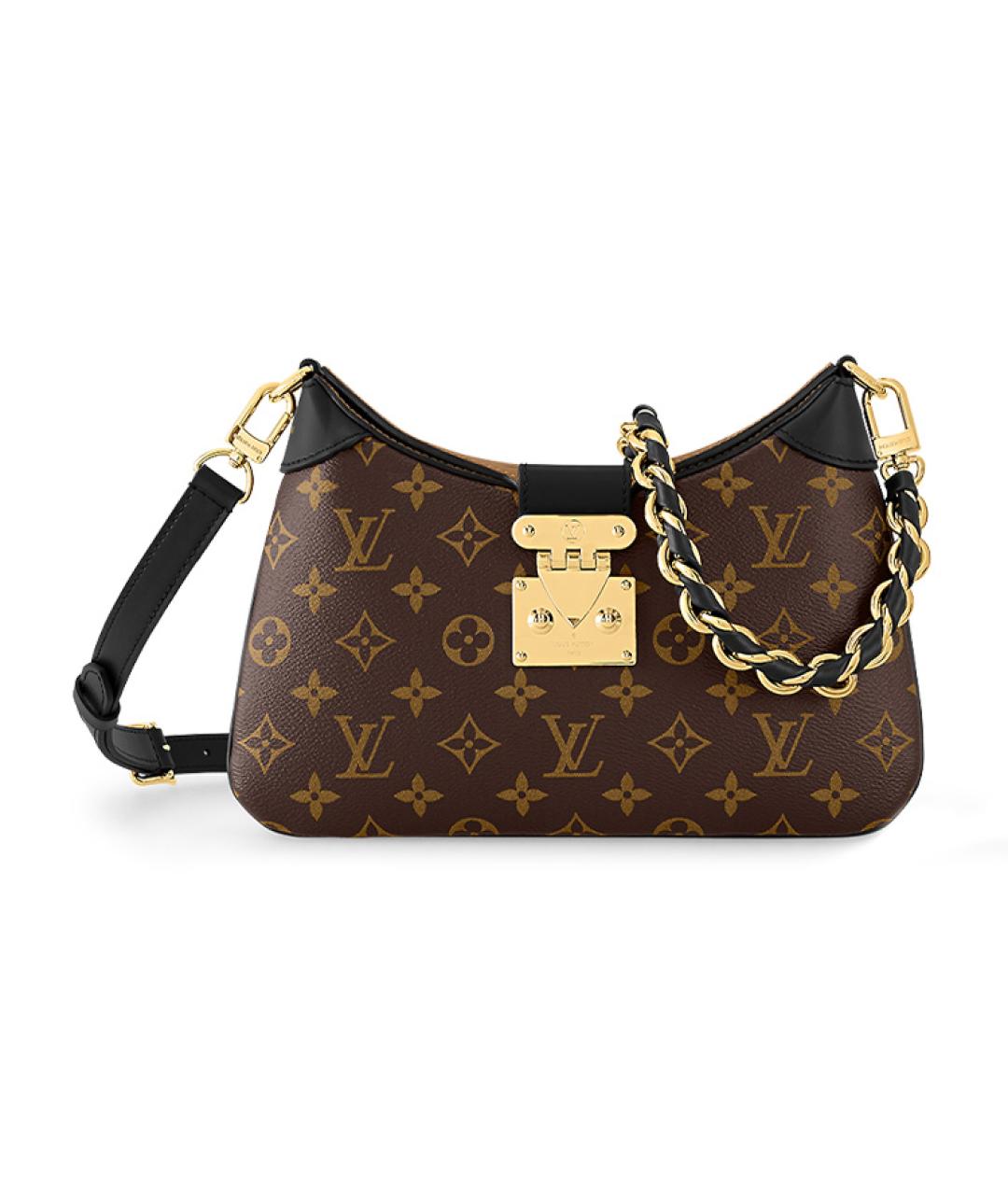 LOUIS VUITTON Коричневая сумка через плечо, фото 1