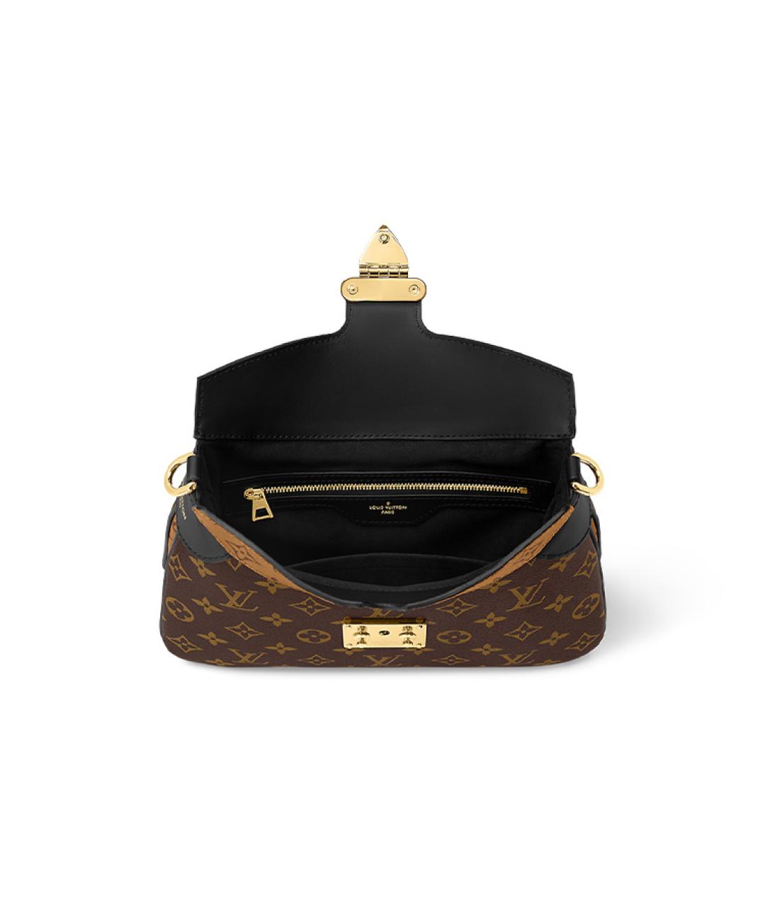 LOUIS VUITTON Коричневая сумка через плечо, фото 4