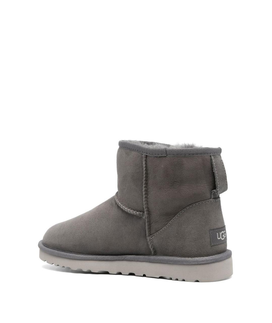 UGG AUSTRALIA Серые низкие ботинки, фото 3