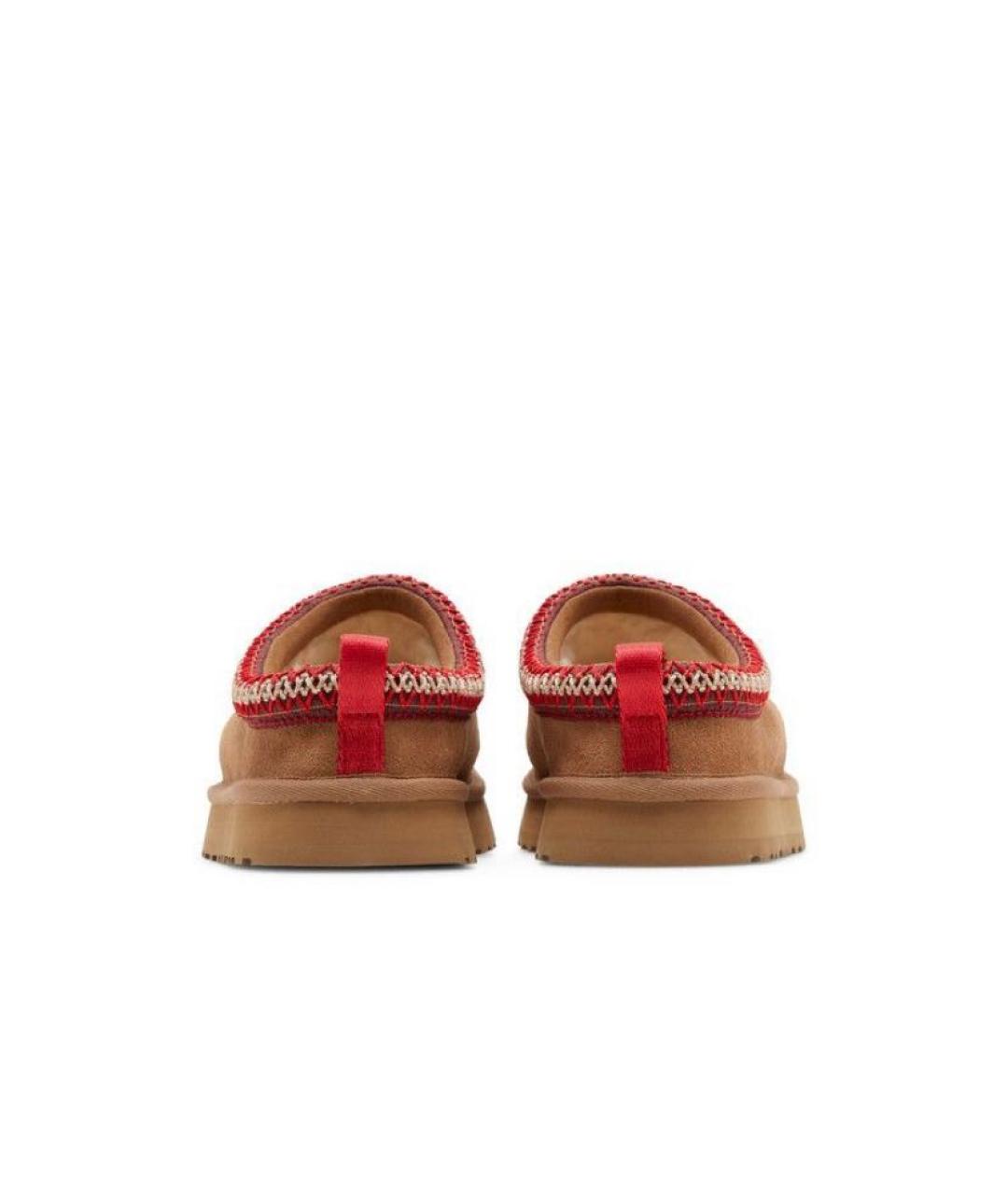 UGG AUSTRALIA KIDS Коричневые замшевые мюли, фото 5