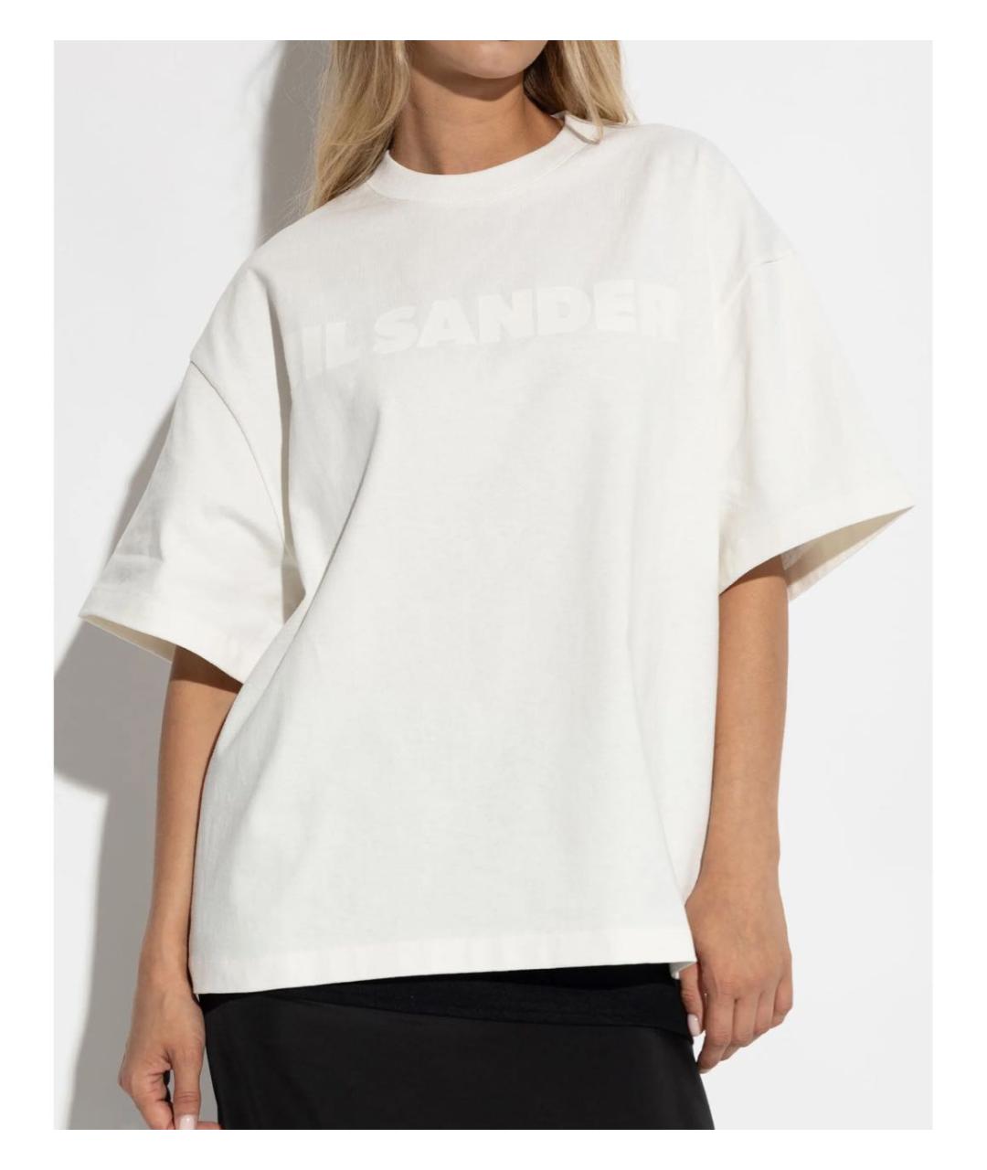 JIL SANDER Хлопковая футболка, фото 2