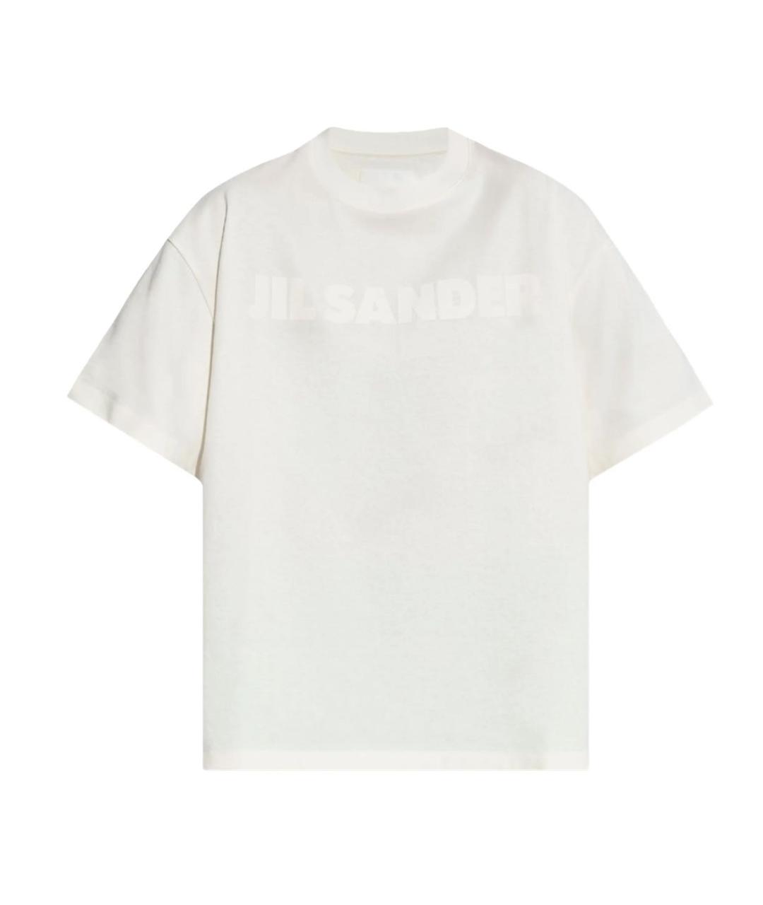 JIL SANDER Хлопковая футболка, фото 5