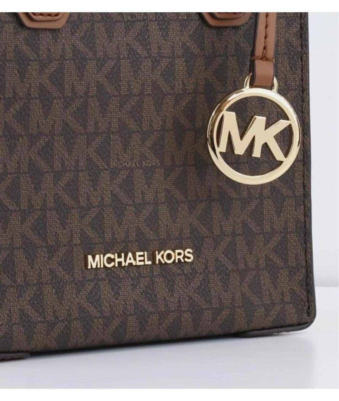 MICHAEL KORS Коричневая сумка с короткими ручками, фото 2