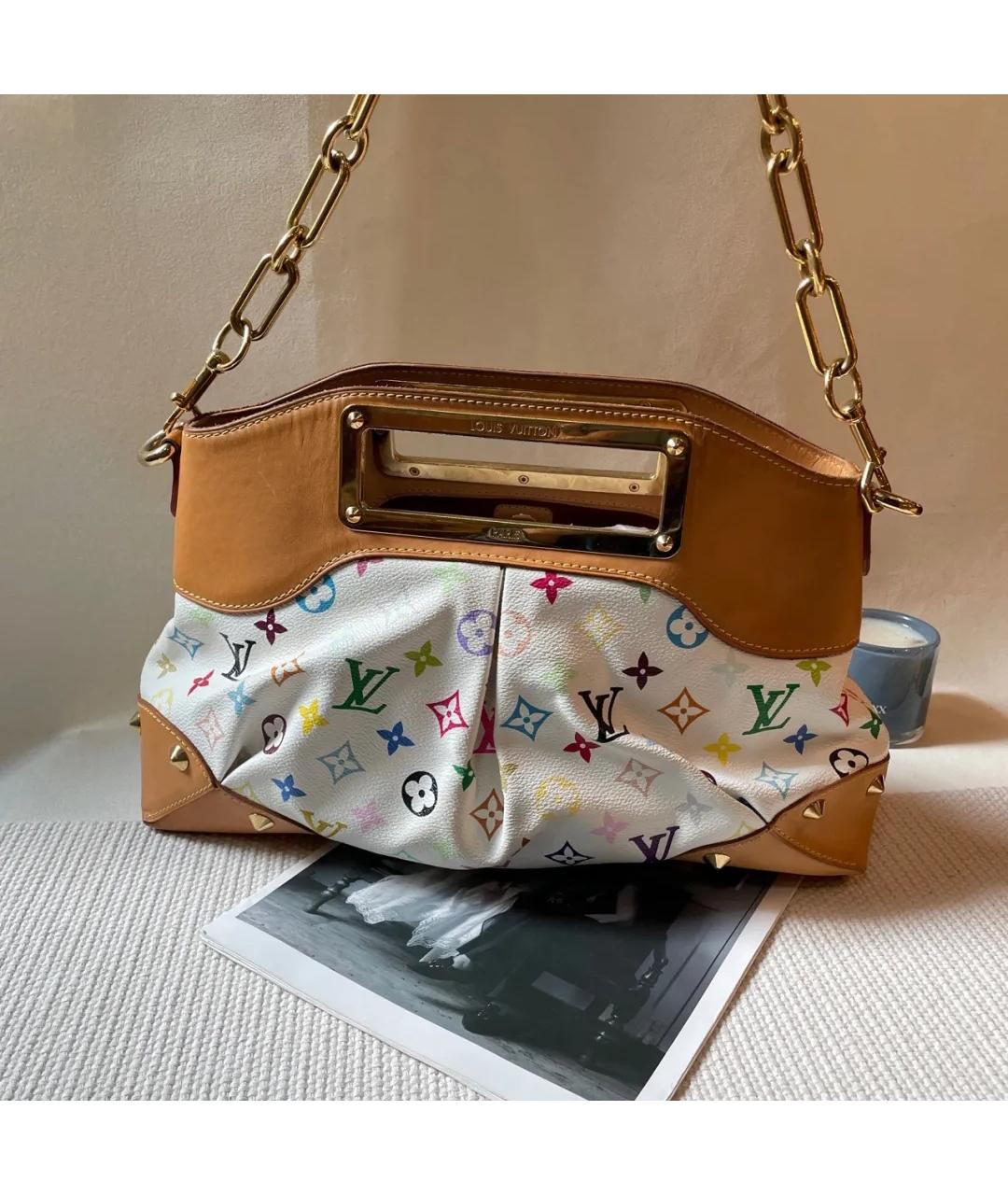 LOUIS VUITTON Белая сумка тоут, фото 3