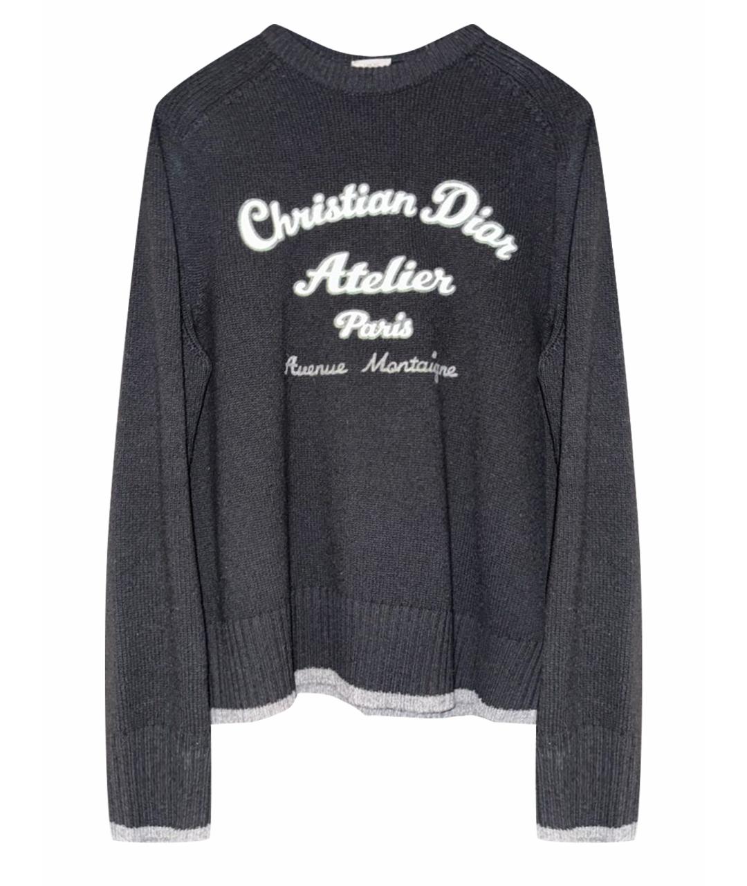 CHRISTIAN DIOR Черный джемпер / свитер, фото 1