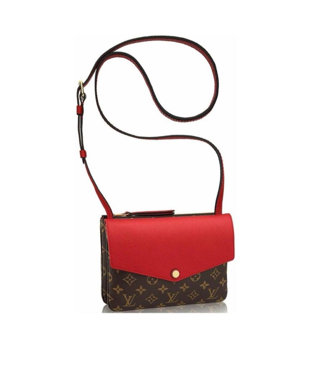 LOUIS VUITTON Коричневая сумка через плечо, фото 7