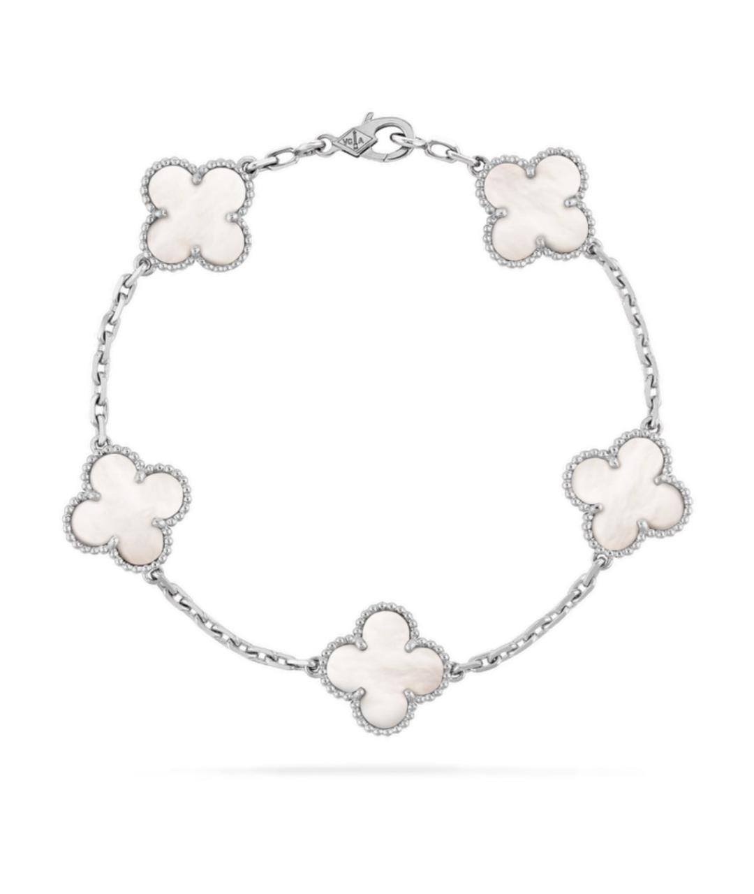 VAN CLEEF & ARPELS Белый браслет из белого золота, фото 8