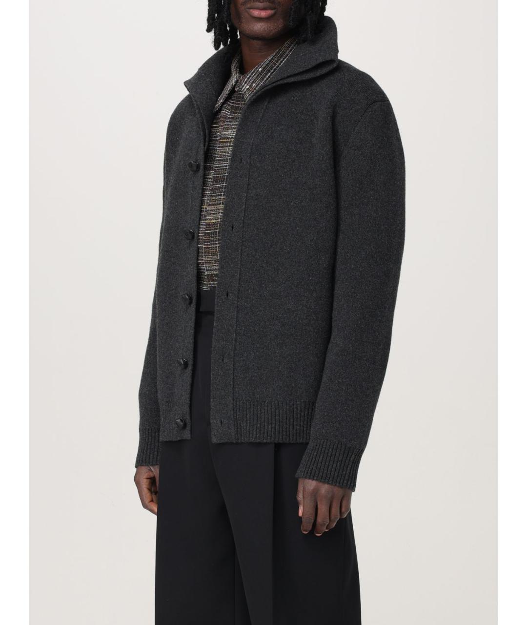 BOTTEGA VENETA Серая футболка, фото 3