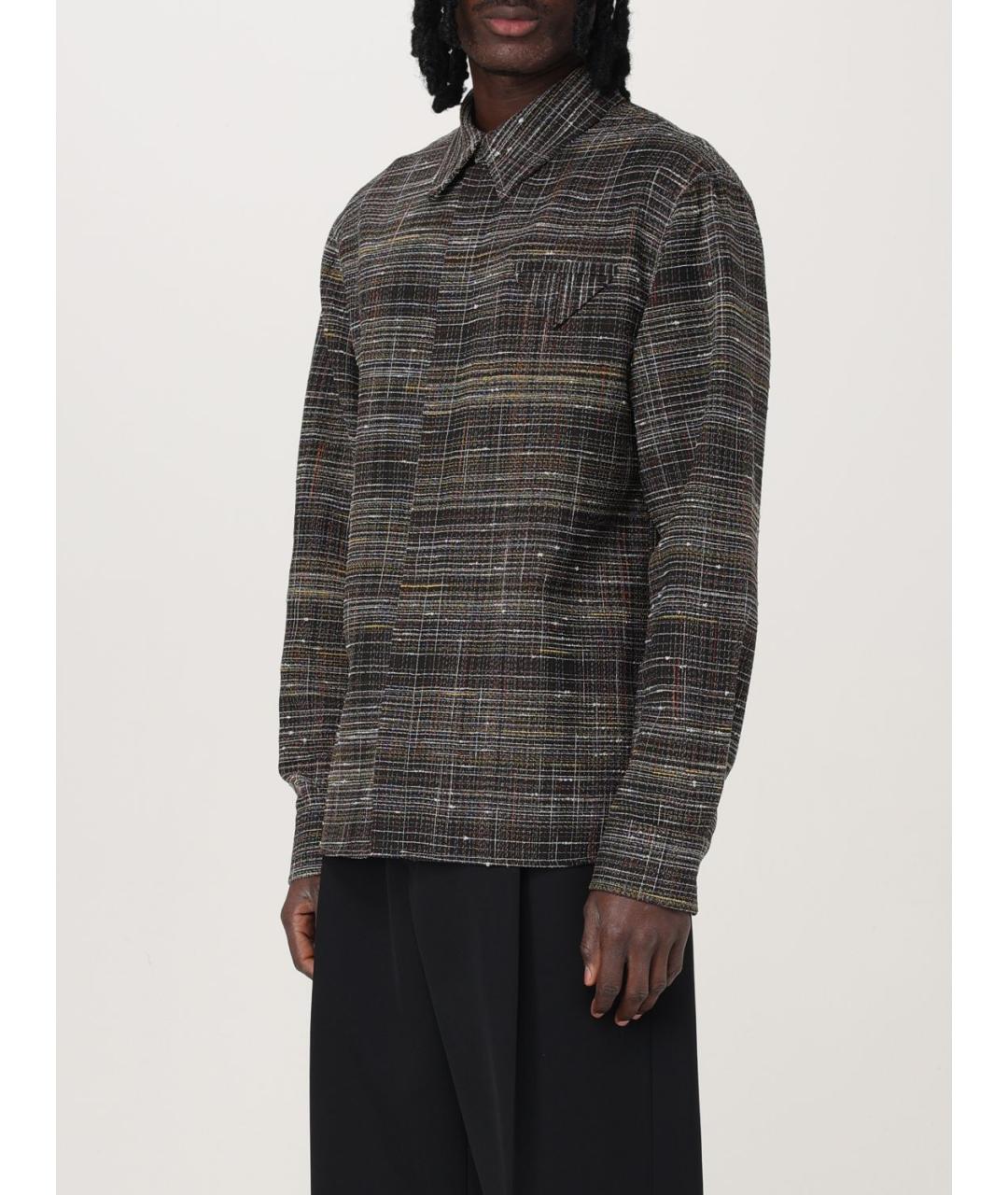 BOTTEGA VENETA Черная кэжуал рубашка, фото 3