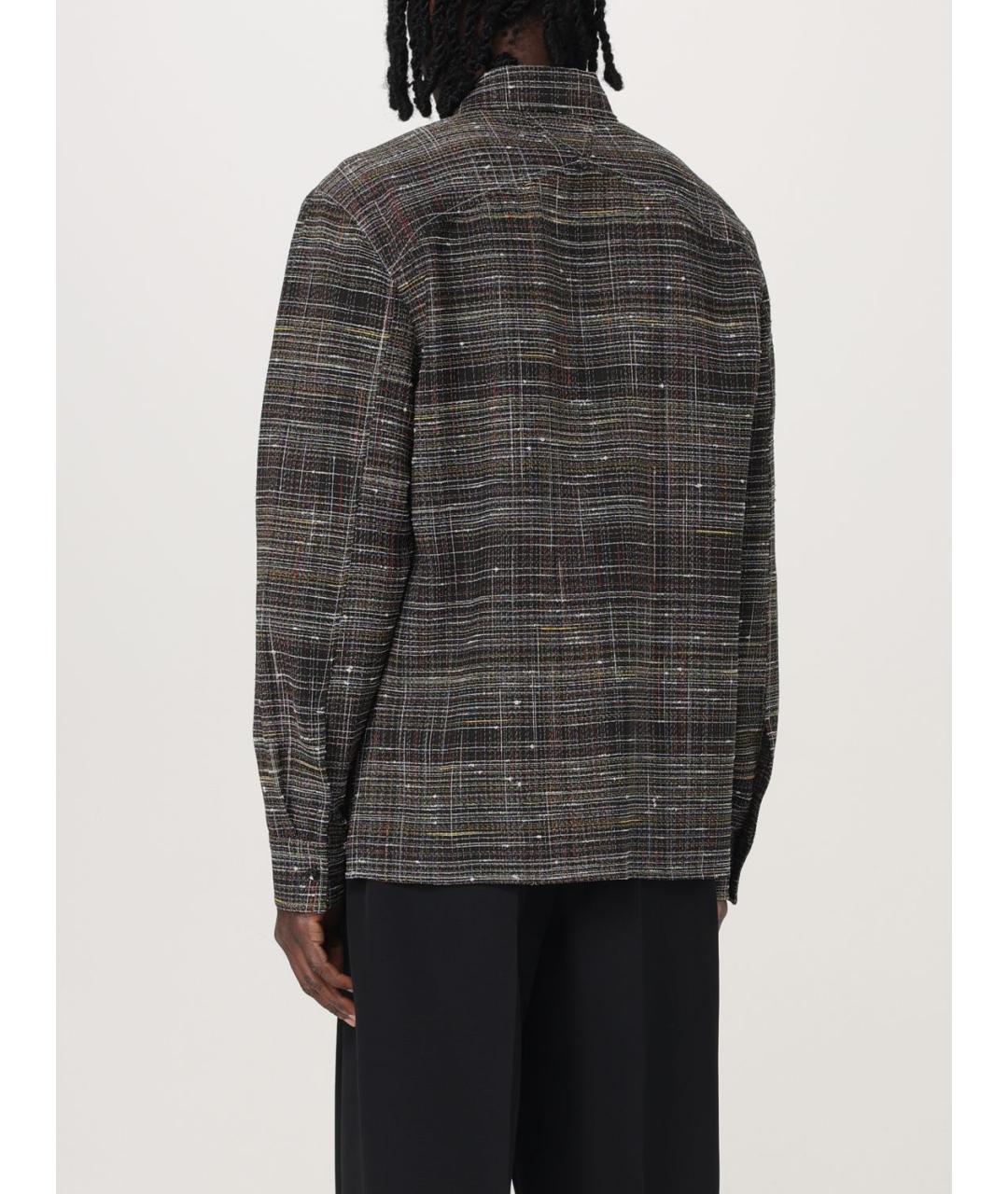 BOTTEGA VENETA Черная кэжуал рубашка, фото 2