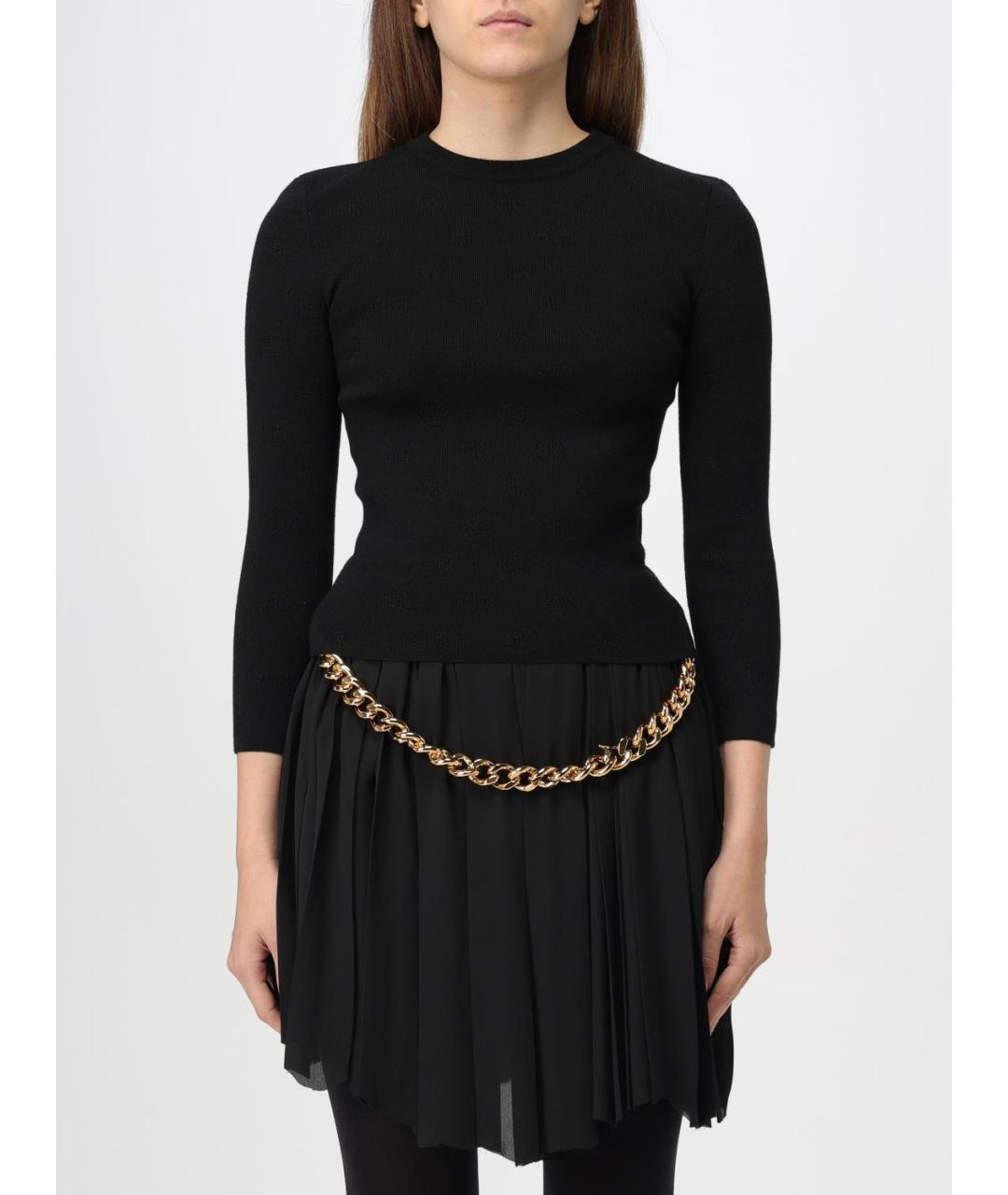 BALENCIAGA Черная футболка, фото 1