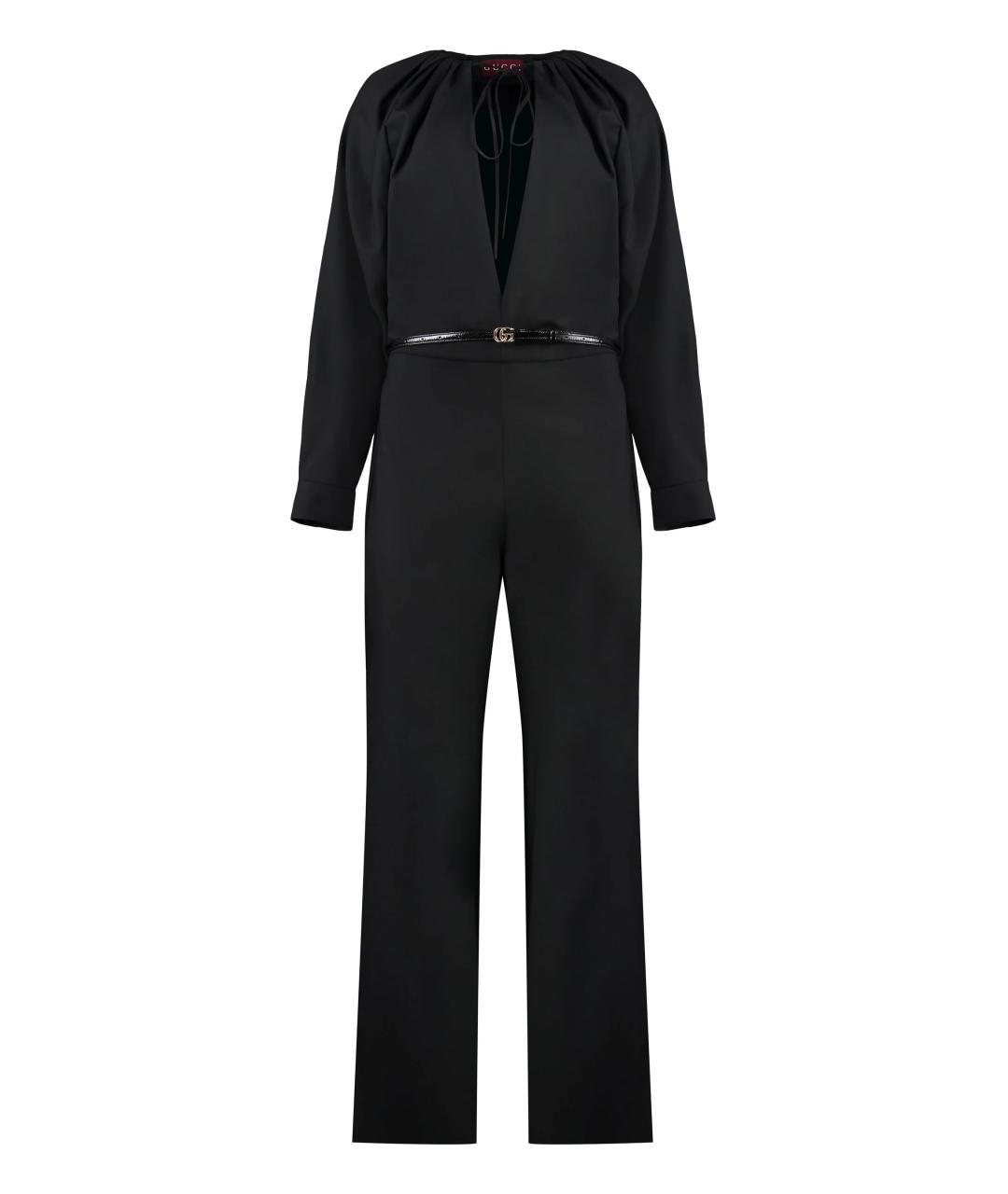 GUCCI Черный шерстяной комбинезон, фото 1