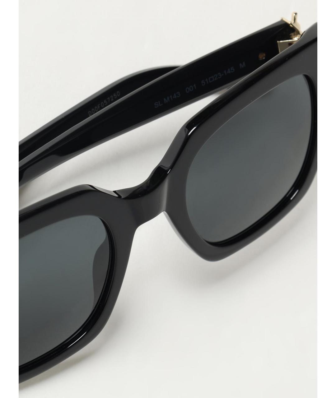 SAINT LAURENT Черные солнцезащитные очки, фото 5