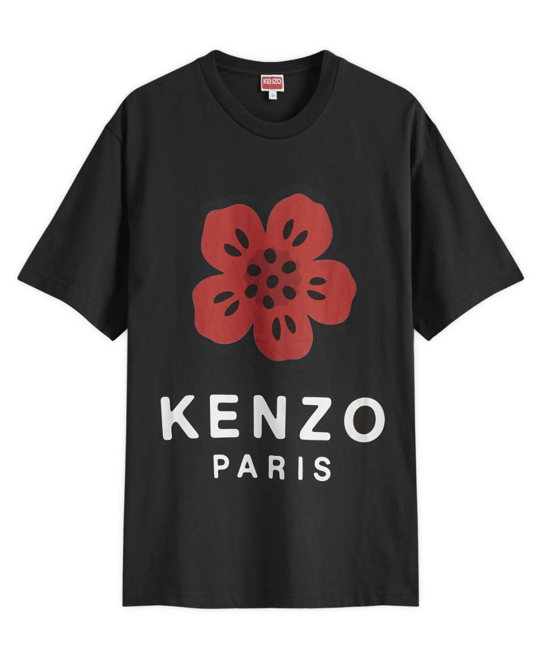 KENZO Черная футболка, фото 1