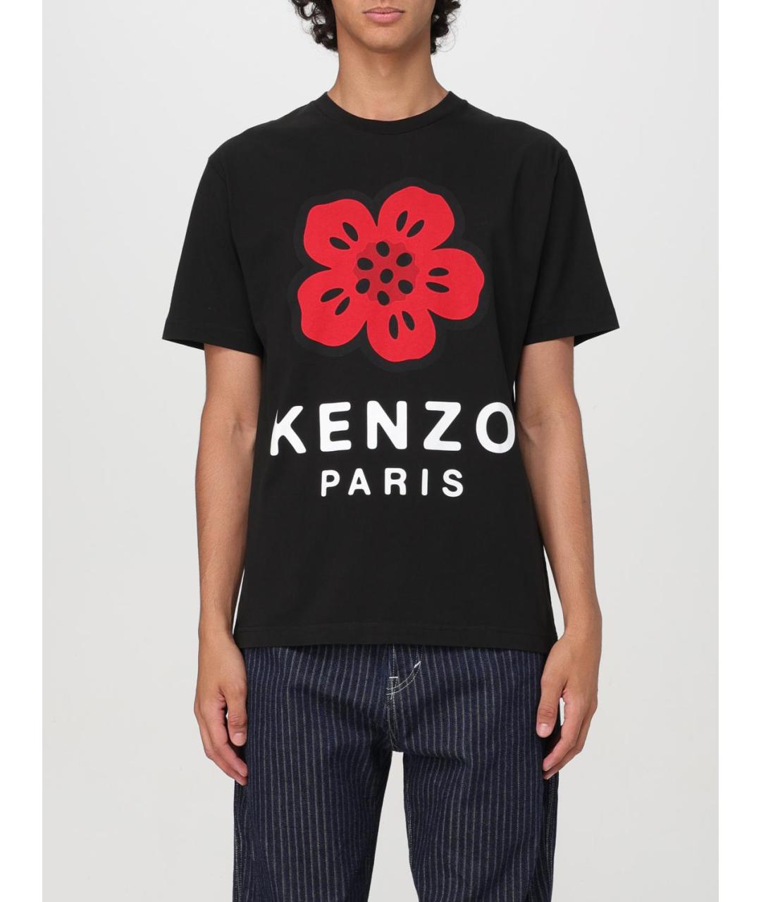 KENZO Черная футболка, фото 2