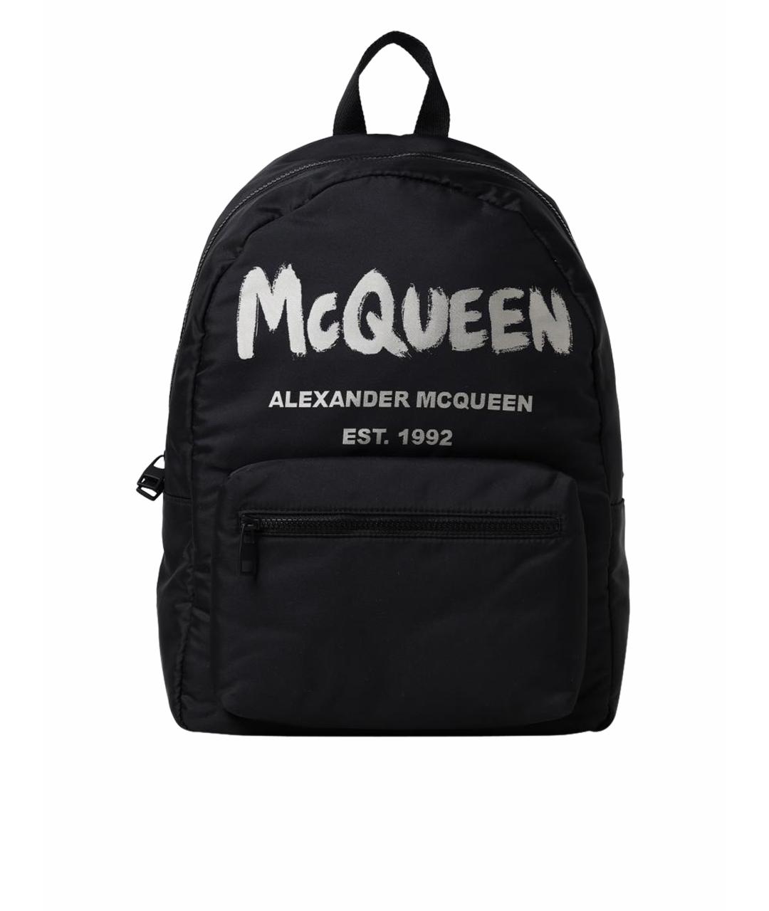 ALEXANDER MCQUEEN Черный рюкзак, фото 1