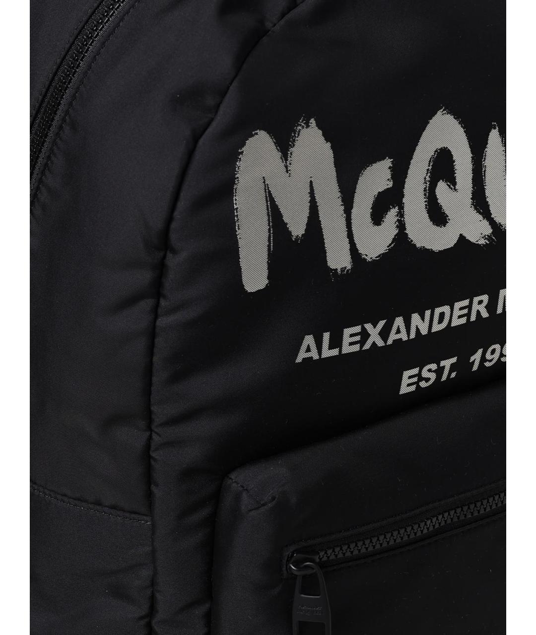 ALEXANDER MCQUEEN Черный рюкзак, фото 4