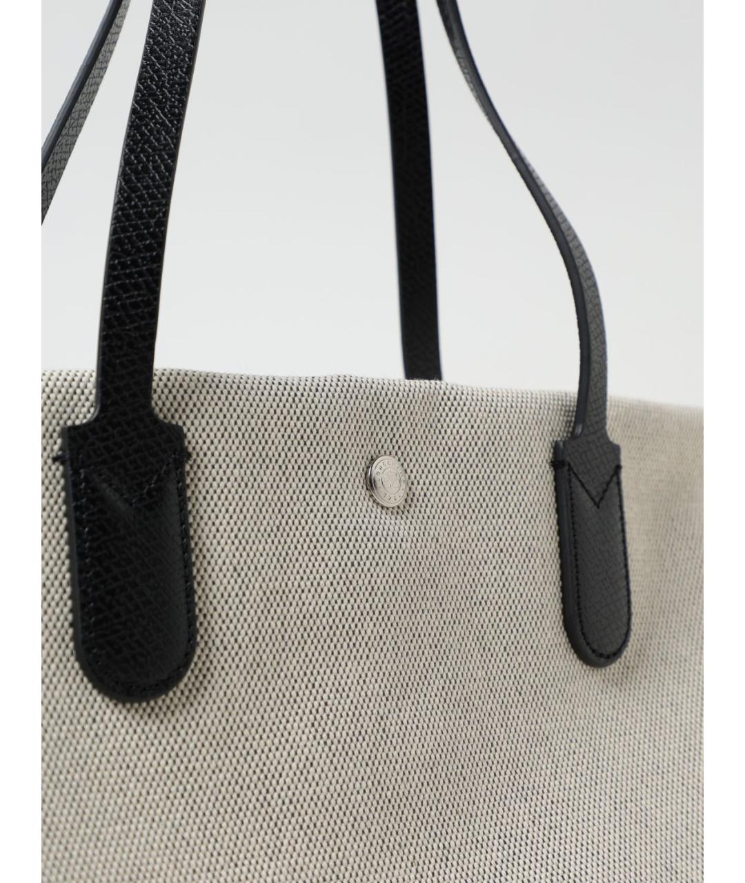 LONGCHAMP Белая сумка тоут, фото 3