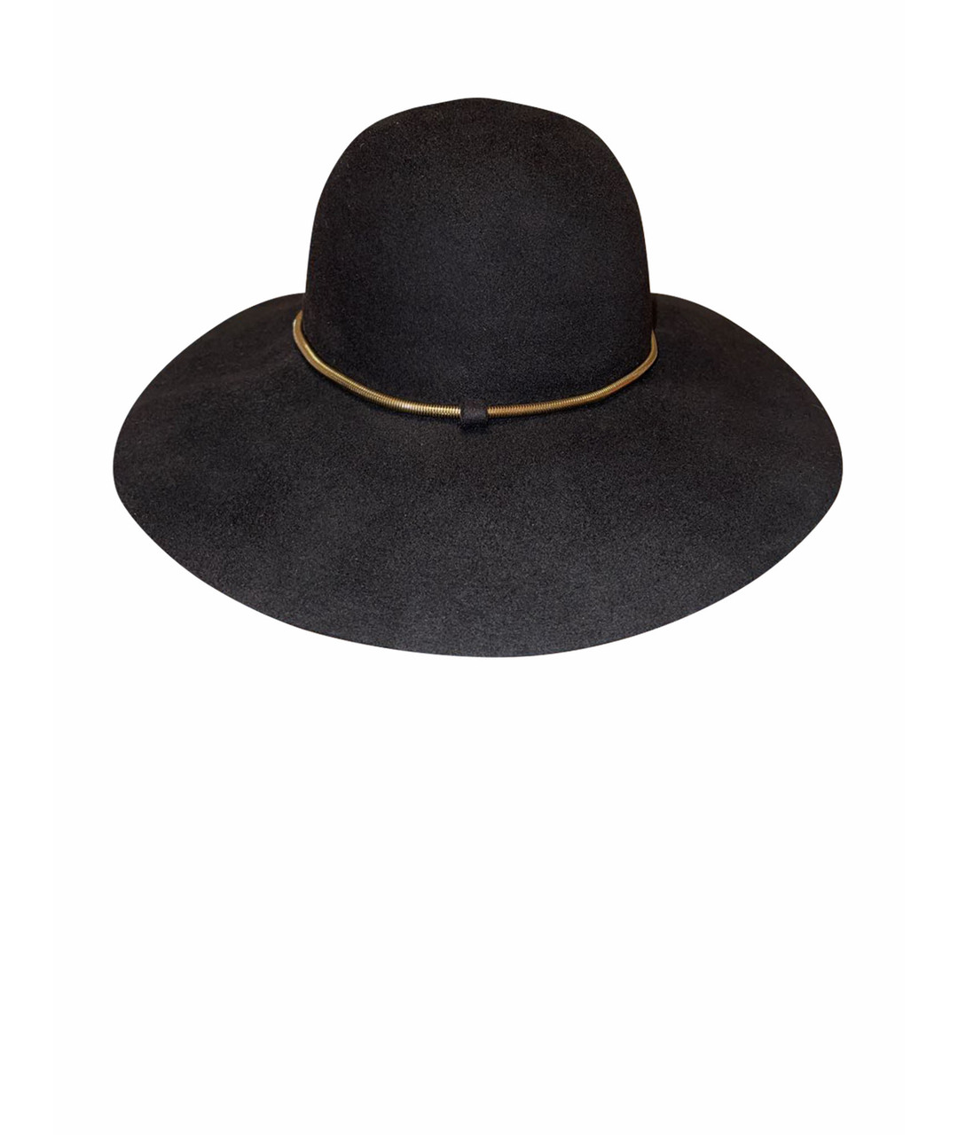 LANVIN Черная шерстяная шляпа, фото 1