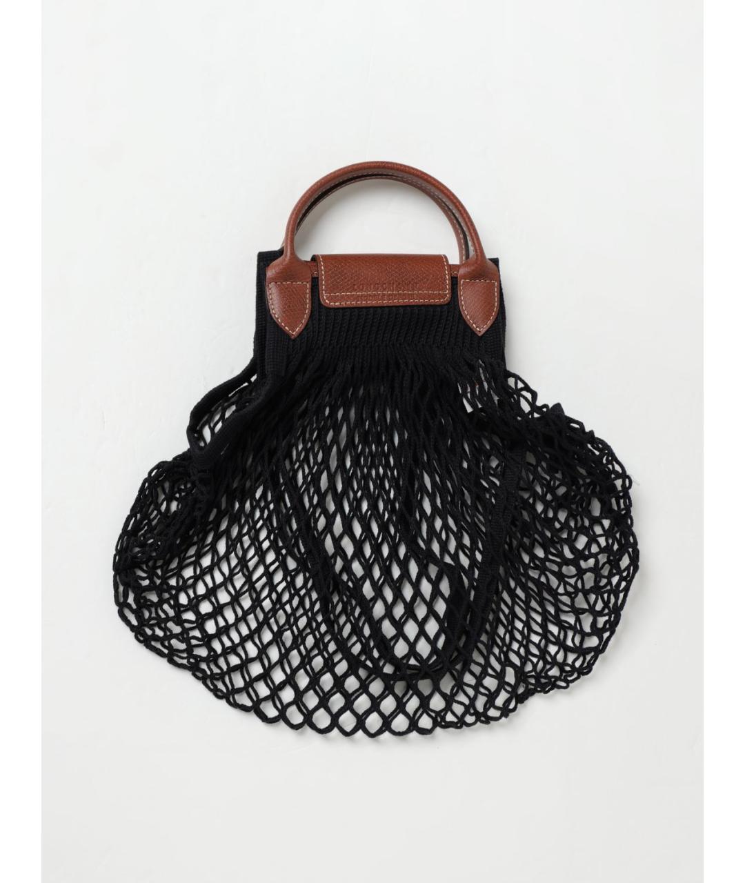 LONGCHAMP Черная сумка тоут, фото 2