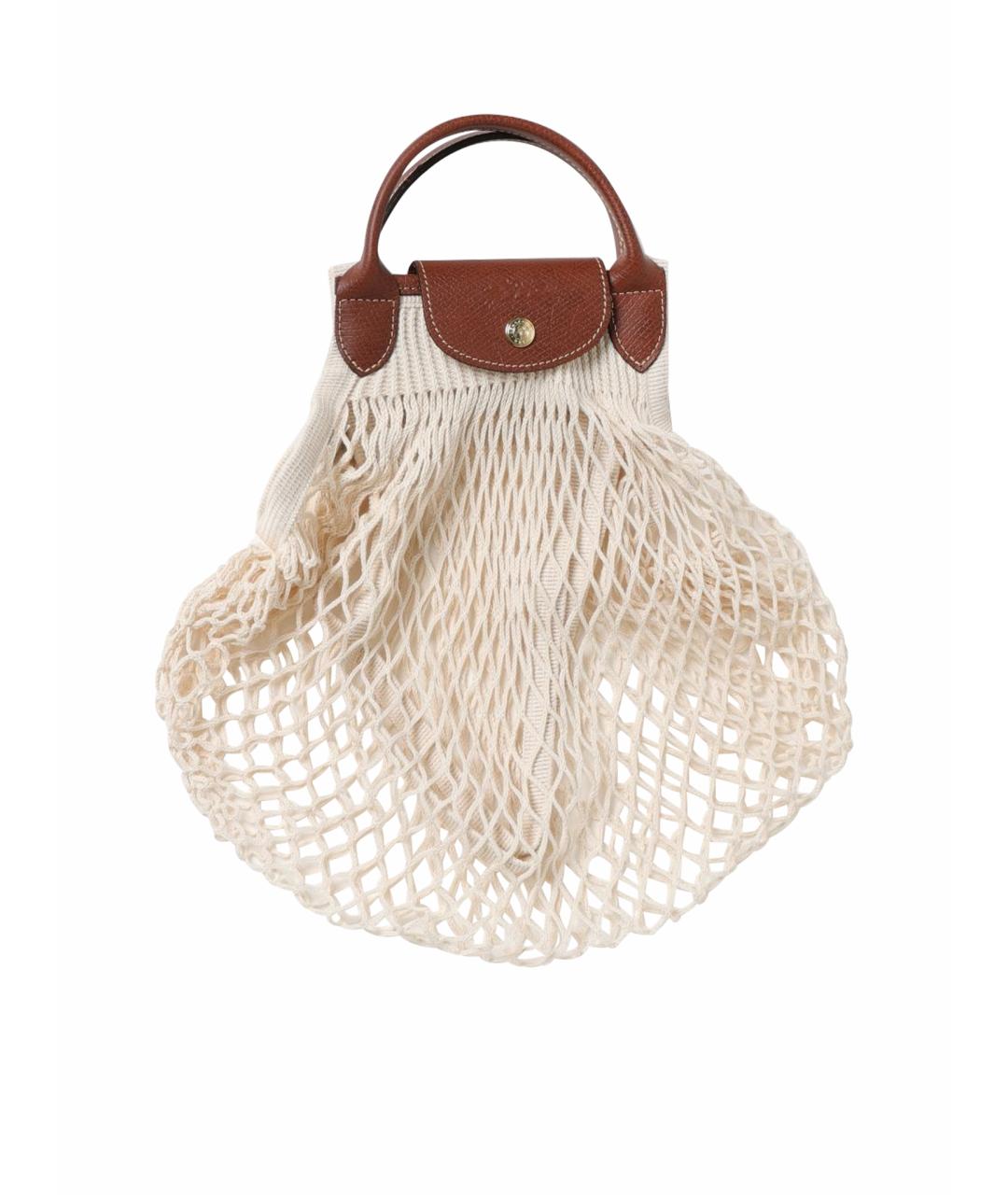 LONGCHAMP Бежевая сумка тоут, фото 1