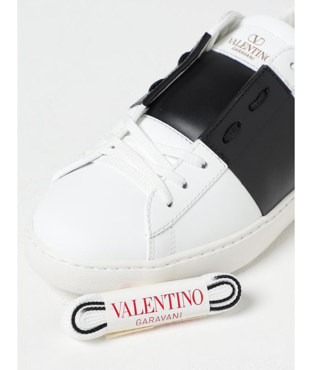 VALENTINO Белые низкие кроссовки / кеды, фото 4