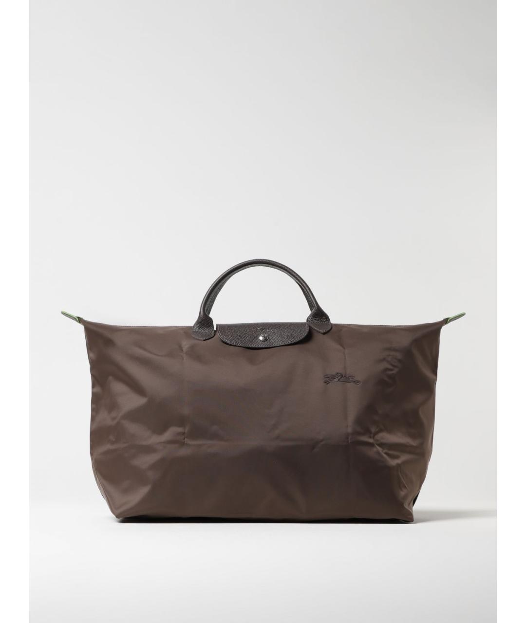 LONGCHAMP Коричневая дорожная/спортивная сумка, фото 5