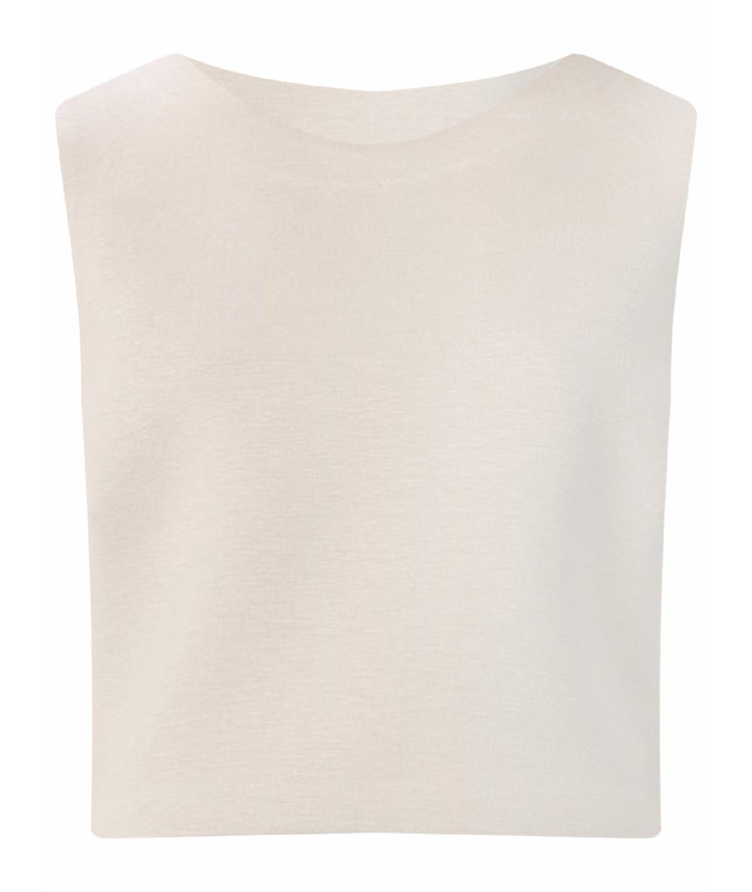 'S MAX MARA Бежевая майка, фото 1