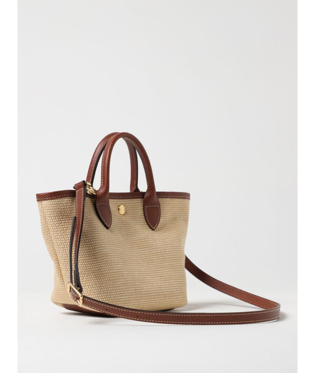 LONGCHAMP Бежевая сумка тоут, фото 2