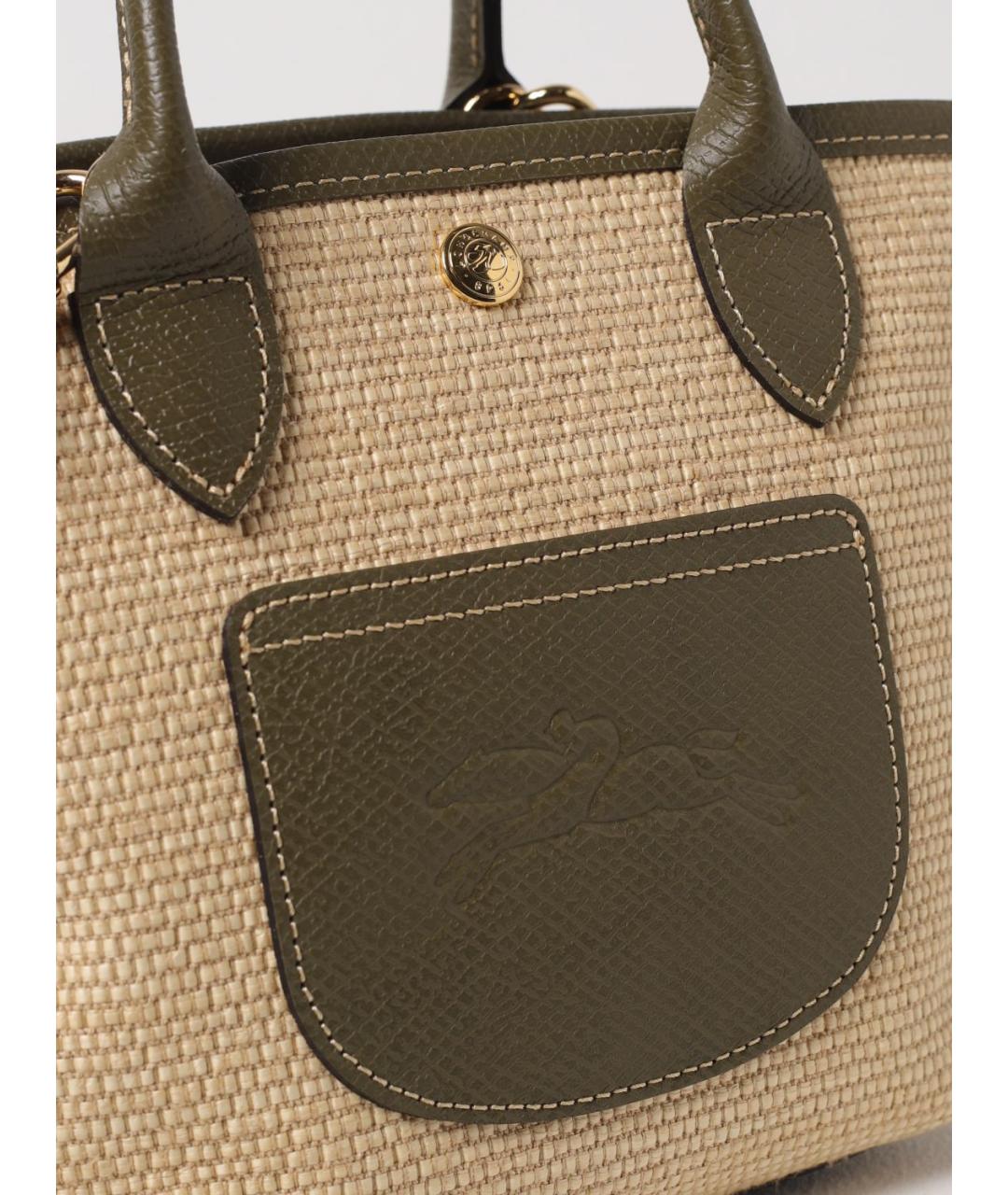 LONGCHAMP Бежевая сумка тоут, фото 3