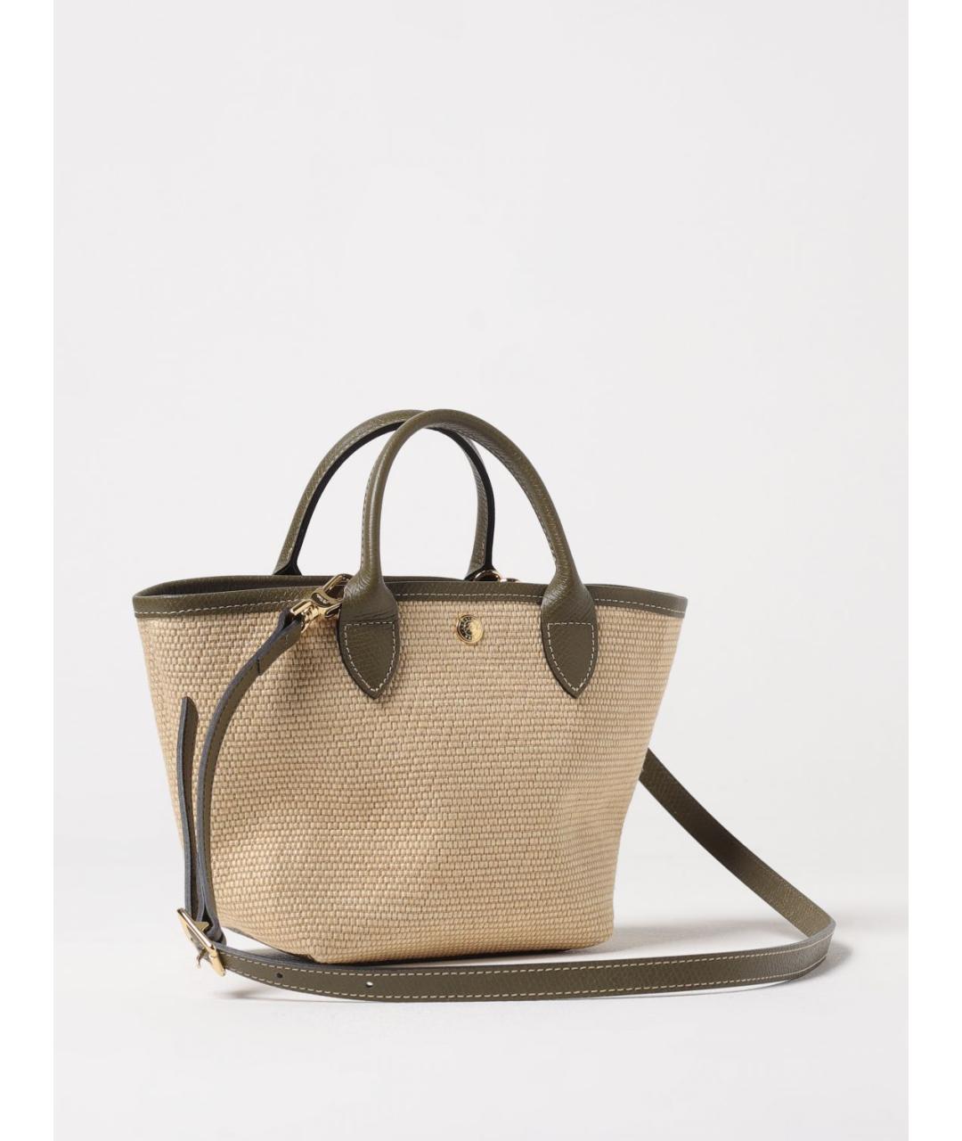 LONGCHAMP Бежевая сумка тоут, фото 2