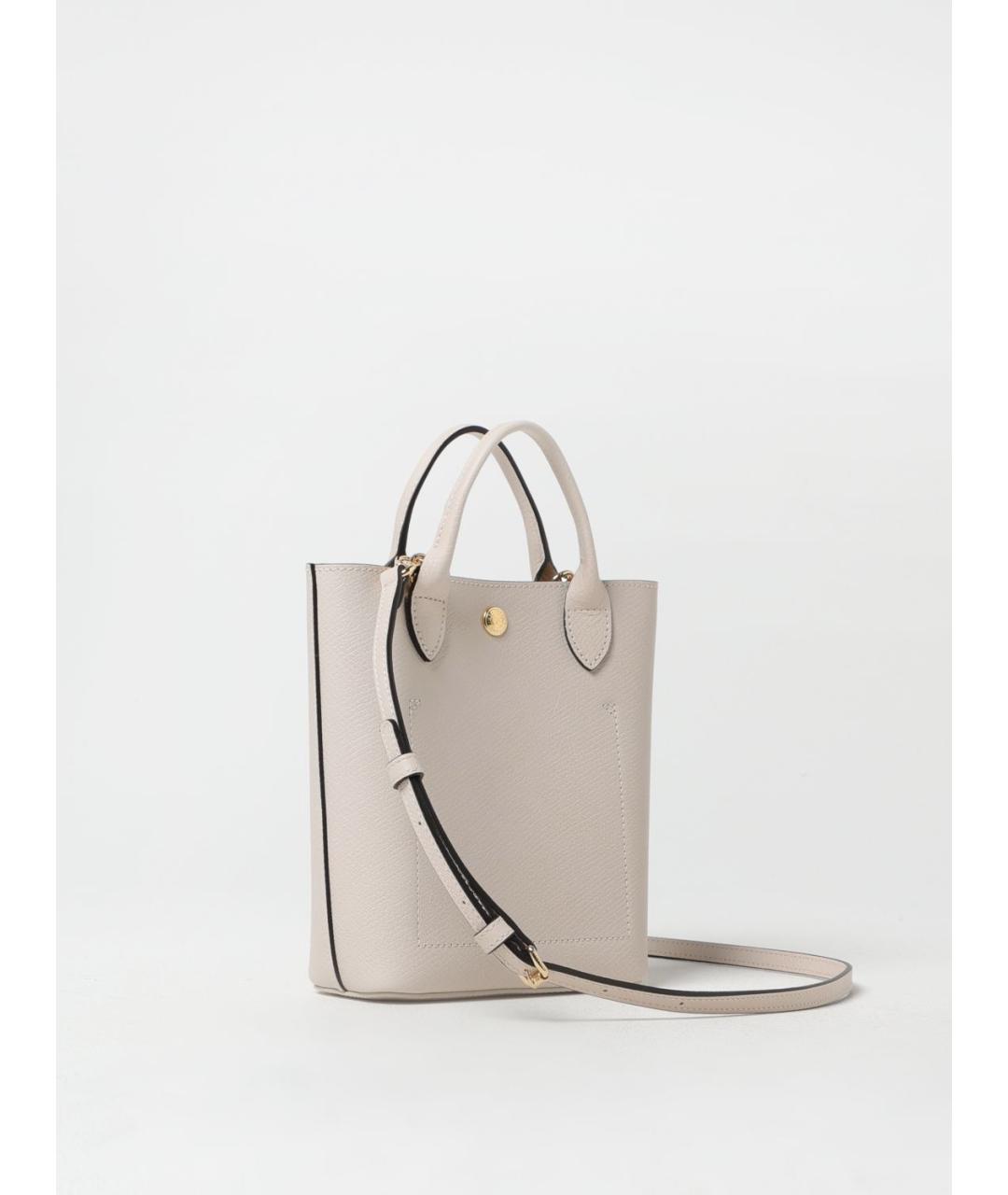LONGCHAMP Розовая кожаная сумка через плечо, фото 2