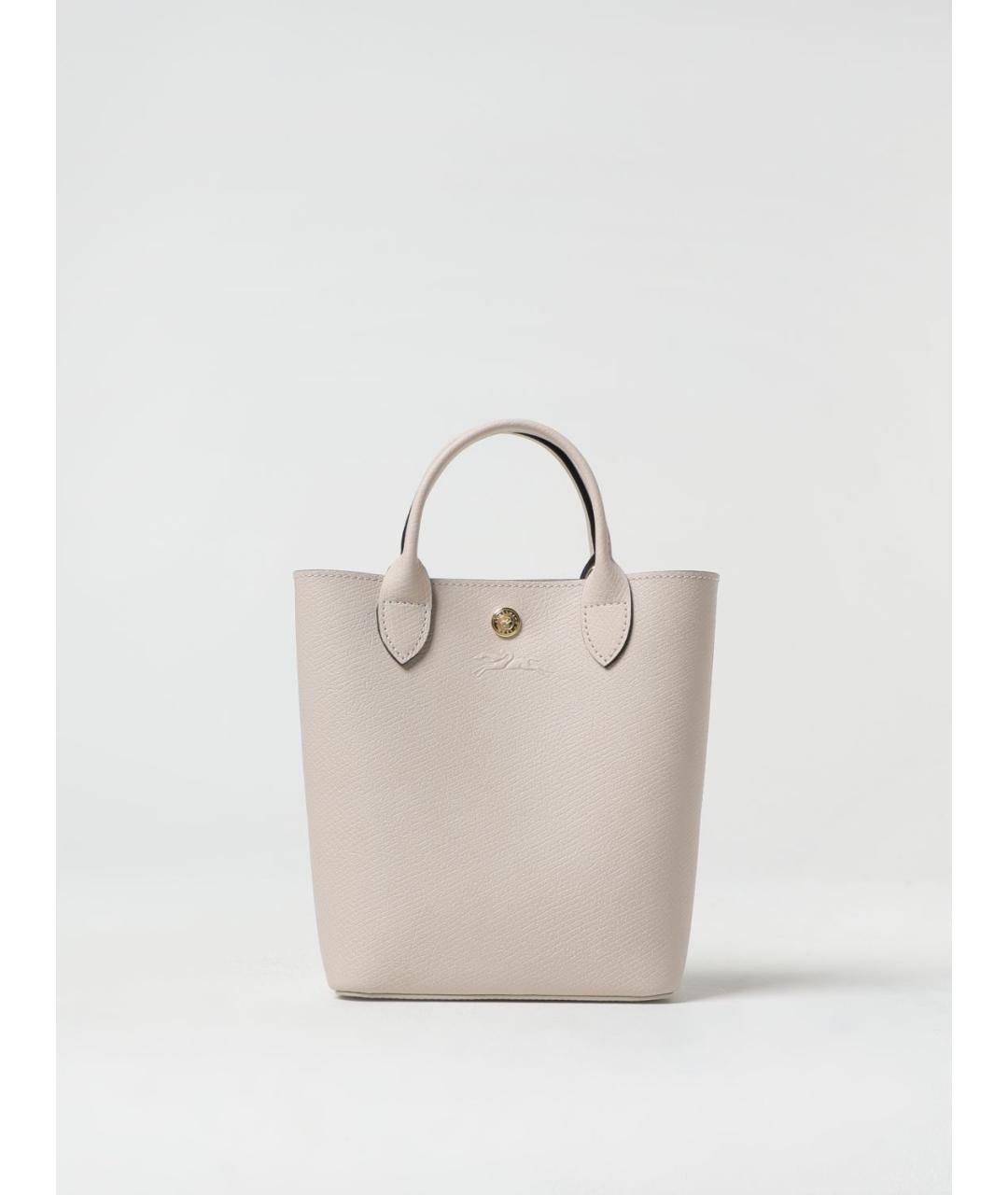 LONGCHAMP Розовая кожаная сумка через плечо, фото 4