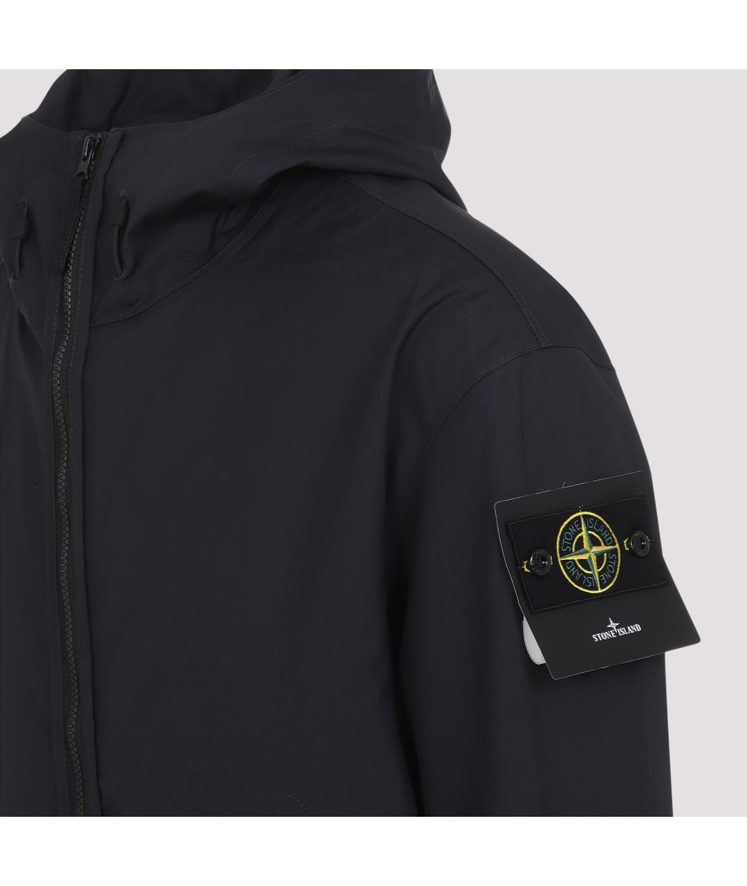 STONE ISLAND Синяя хлопковая куртка, фото 4