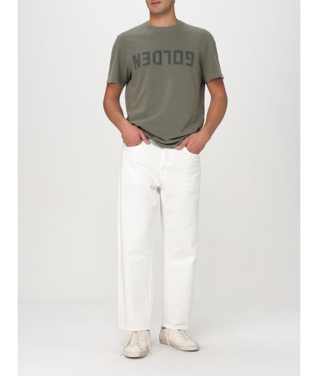 GOLDEN GOOSE DELUXE BRAND Антрацитовая футболка, фото 3
