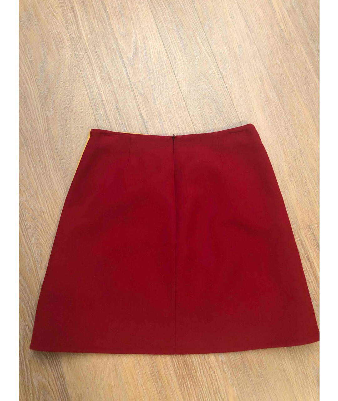 RED VALENTINO Мульти хлопковая юбка мини, фото 2