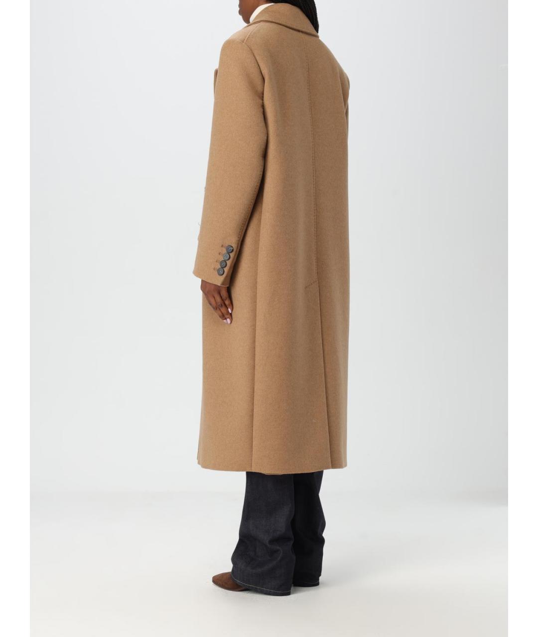 MAX MARA Бежевое кашемировое пальто, фото 3