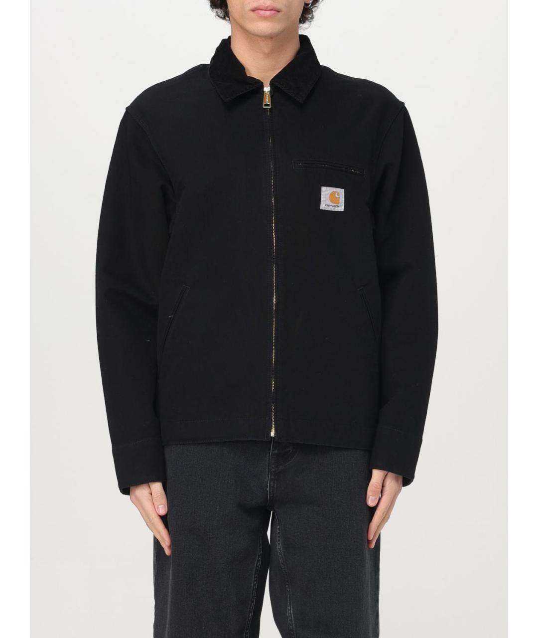 CARHARTT WIP Черная хлопковая куртка, фото 2