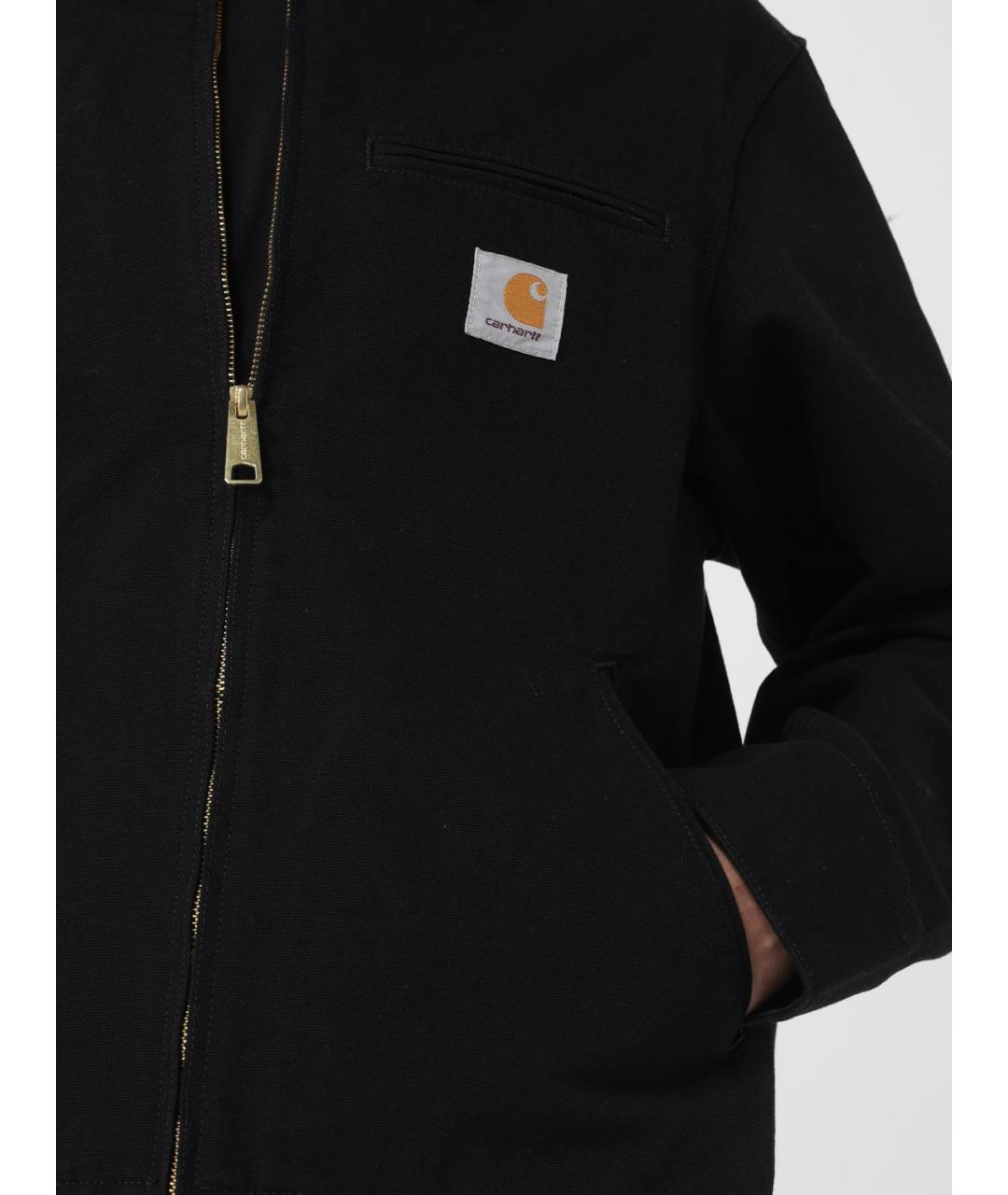 CARHARTT WIP Черная хлопковая куртка, фото 6