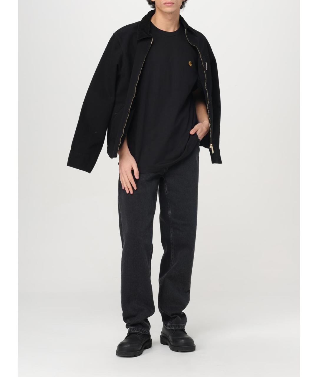 CARHARTT WIP Черная хлопковая куртка, фото 3