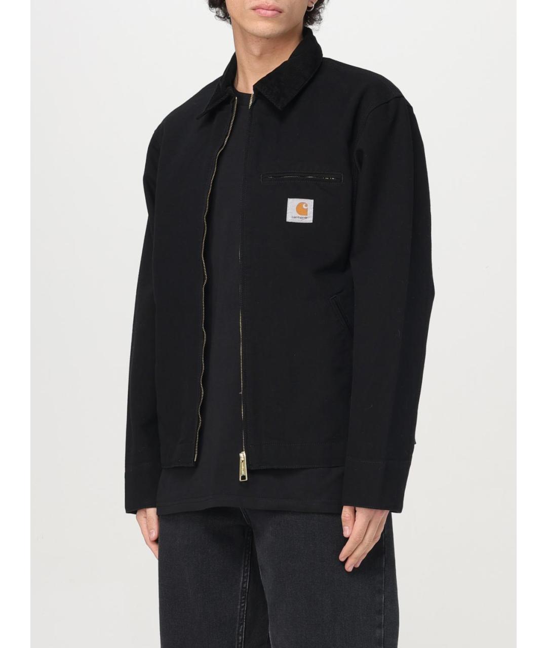 CARHARTT WIP Черная хлопковая куртка, фото 5