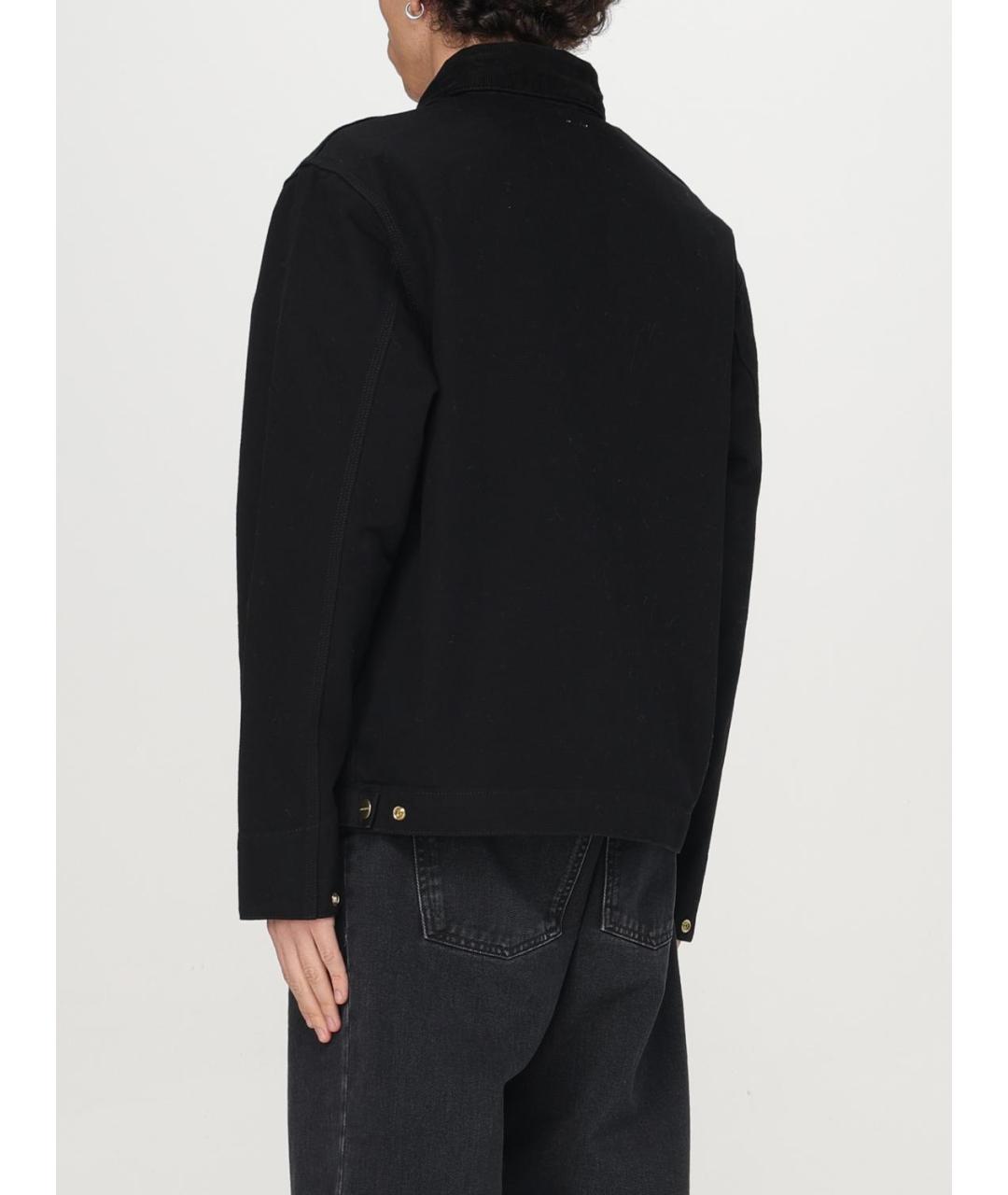 CARHARTT WIP Черная хлопковая куртка, фото 4