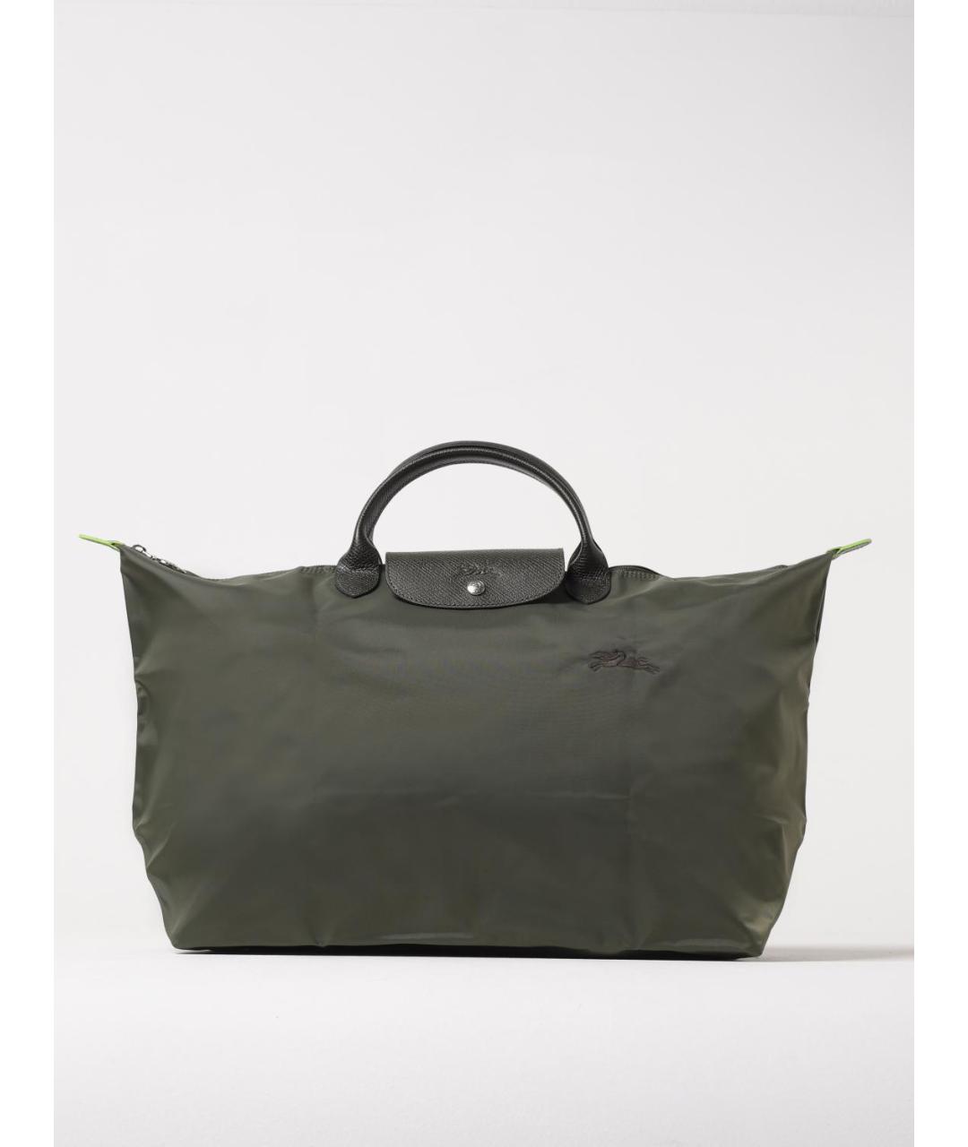 LONGCHAMP Зеленый чемодан, фото 5