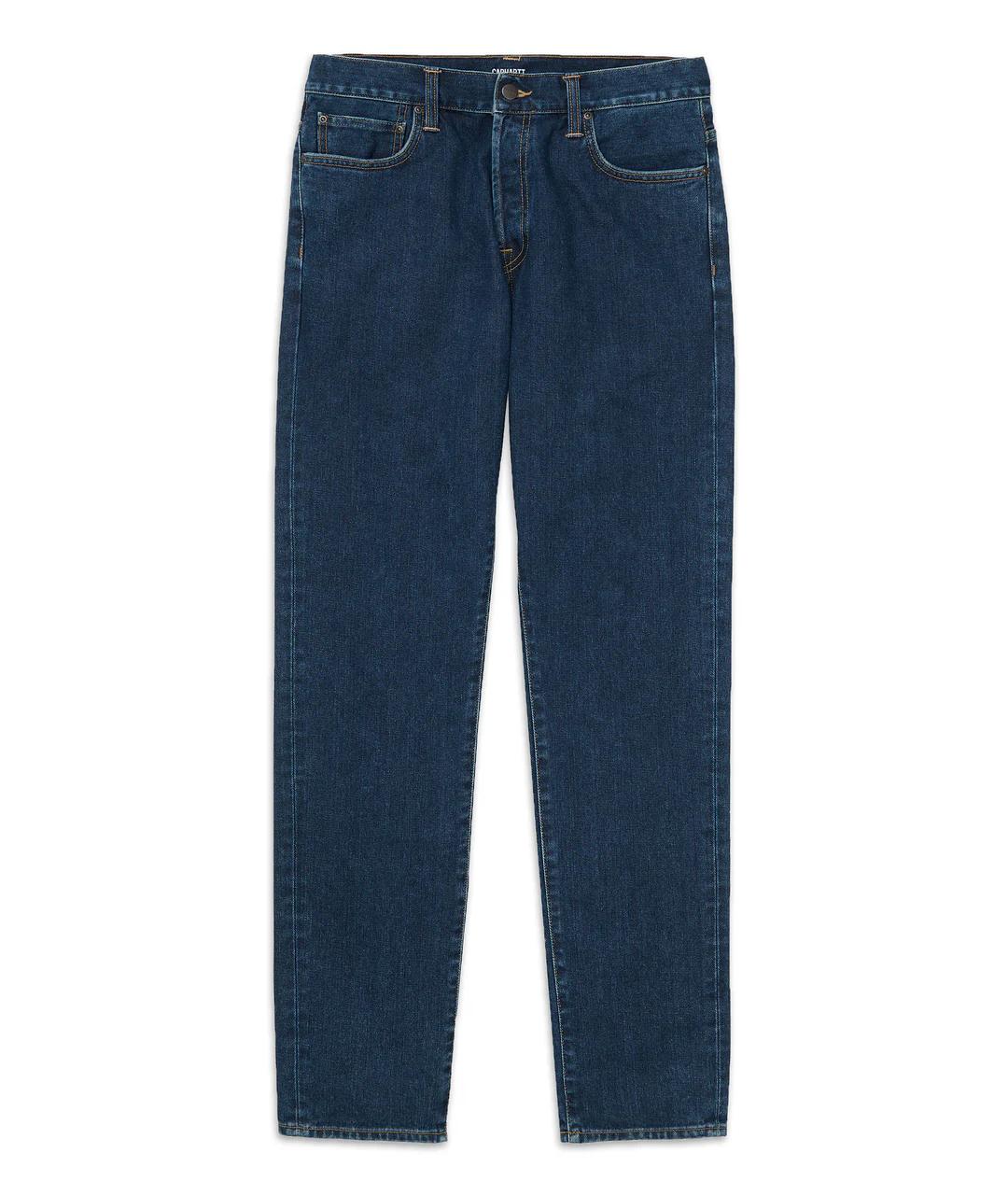 CARHARTT WIP Синие хлопковые повседневные брюки, фото 1