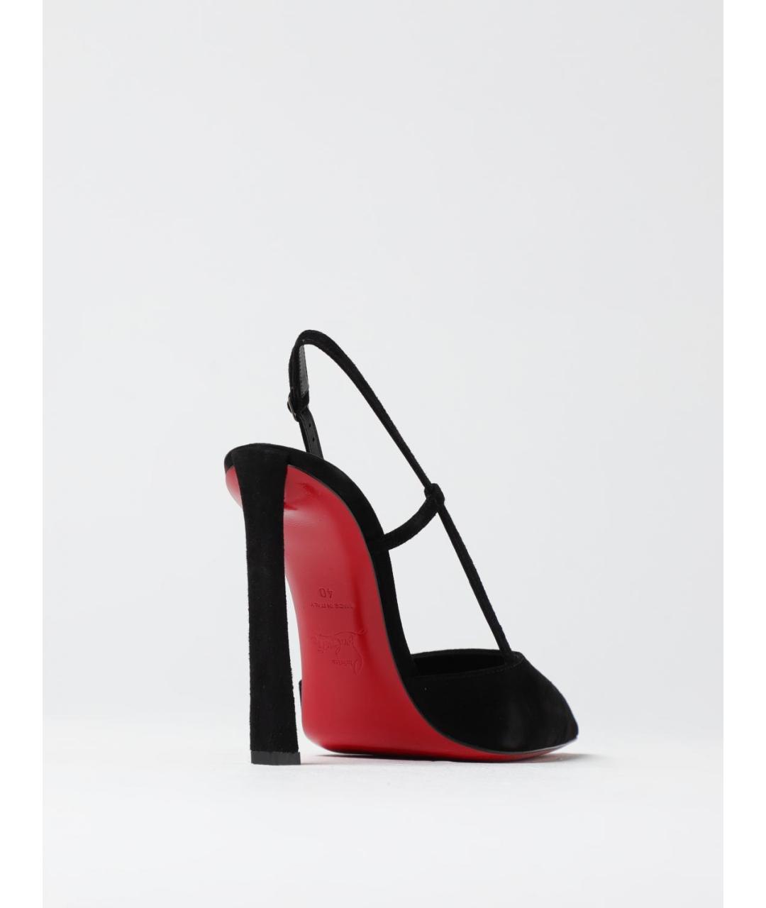 CHRISTIAN LOUBOUTIN Черные туфли, фото 3